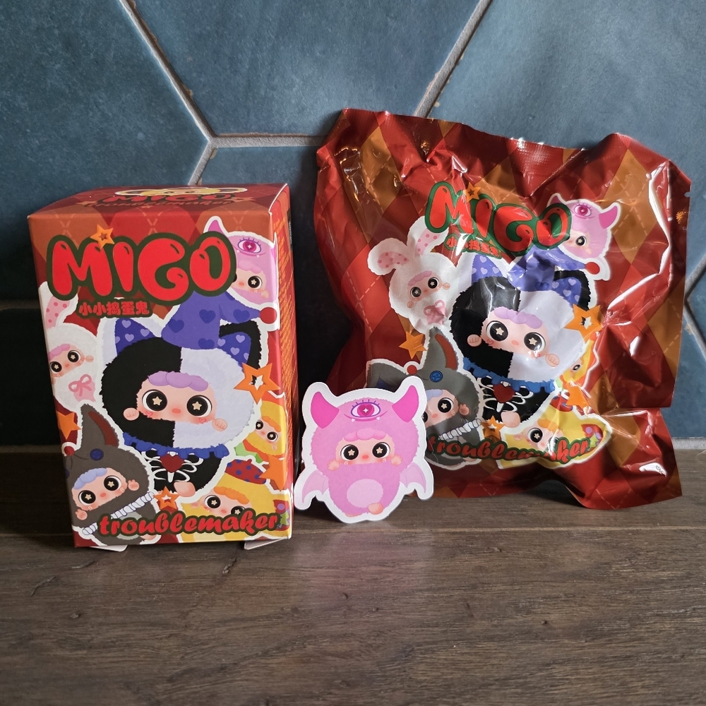 Migo Little Troublemaker Series Plush Blind Box CONFIRMED Monsters Appear